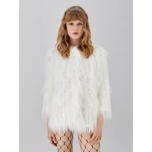 alabama Muse Giacca Ross Gold off white 44/US8